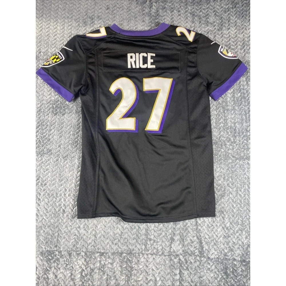 Ray Rice #27 Baltimore Ravens Nike NFL Players Jersey Football Sz- Medium Womens